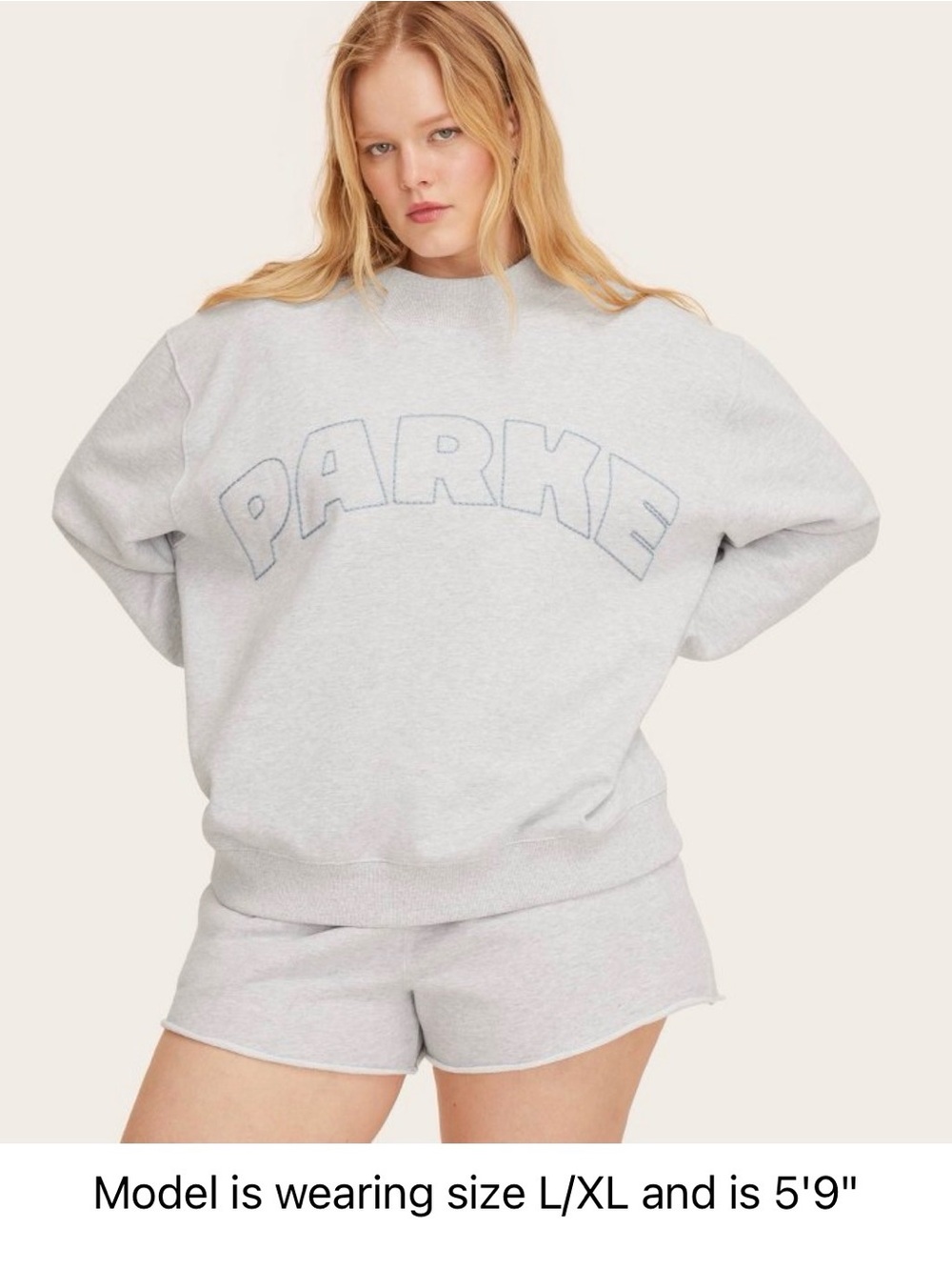 PARKE X TARGET Sweatshirt L/XL